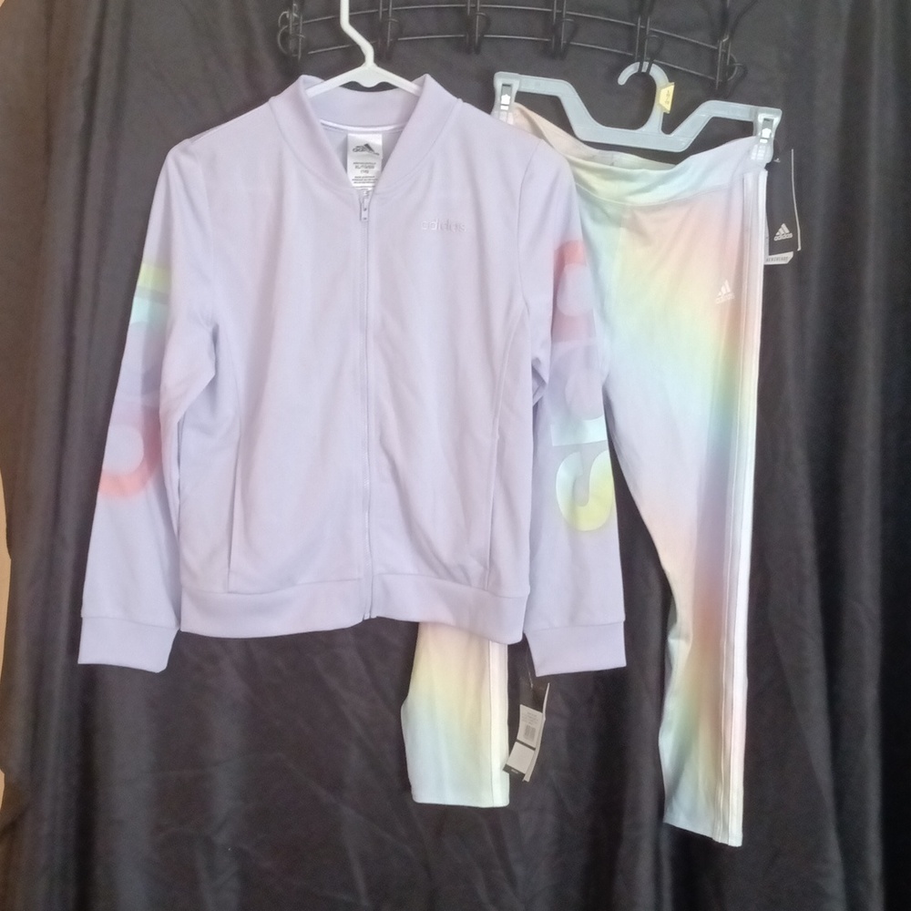 Girl's Adidas track suit